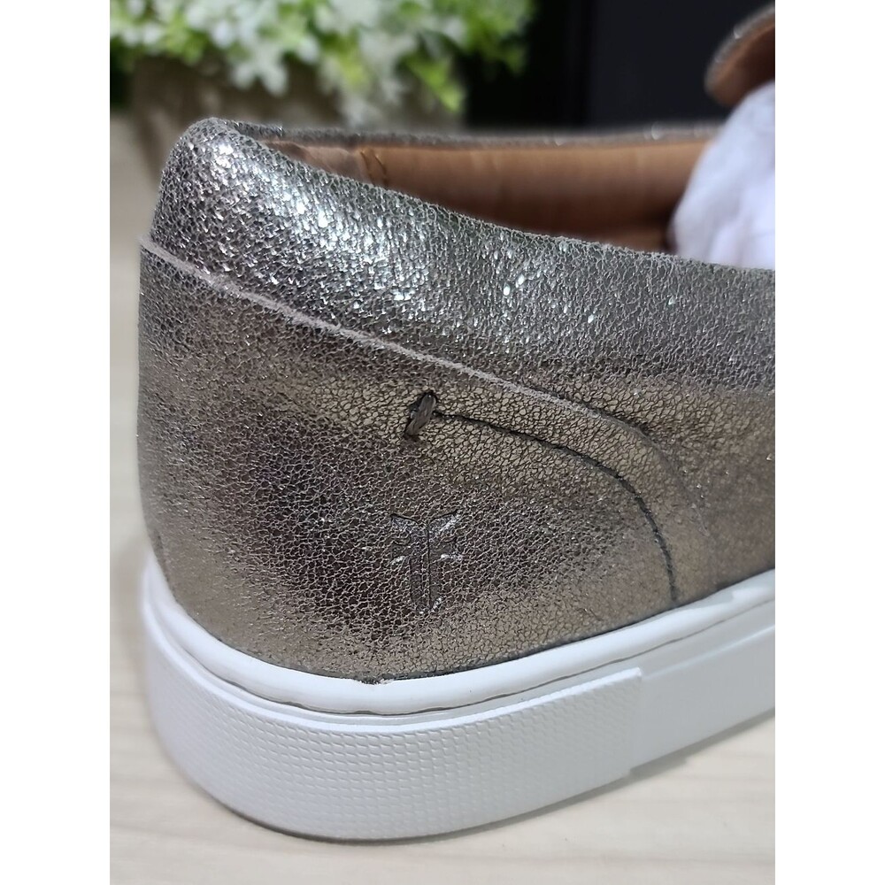 Frye Ivy Slip On / Pewter US Women's 9 M New - Picture 4 of 9